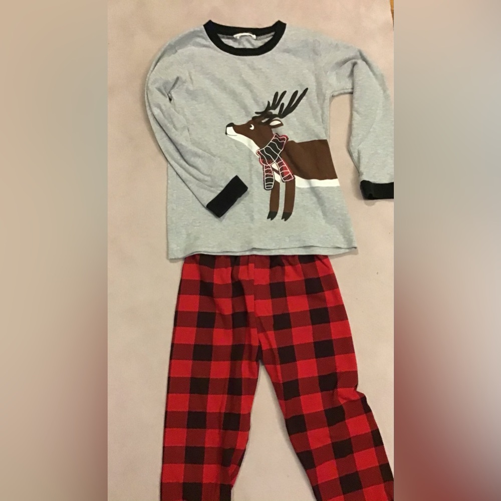 Boys plaid pants